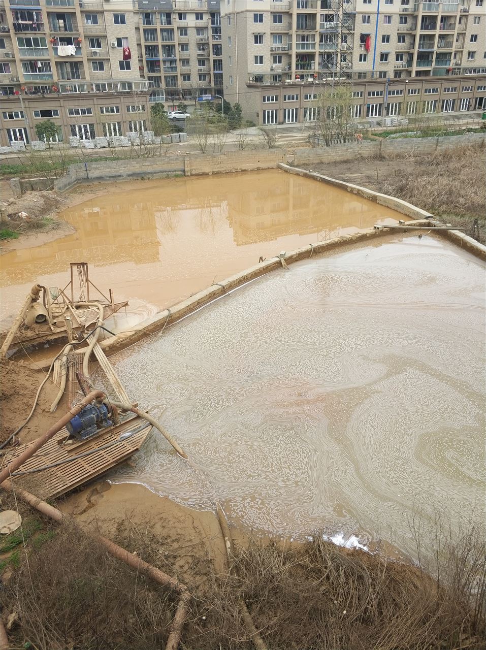 海门沉淀池淤泥清理-厂区废水池淤泥清淤