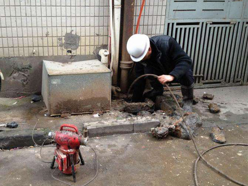 海门疏通下水道-洗菜池疏通